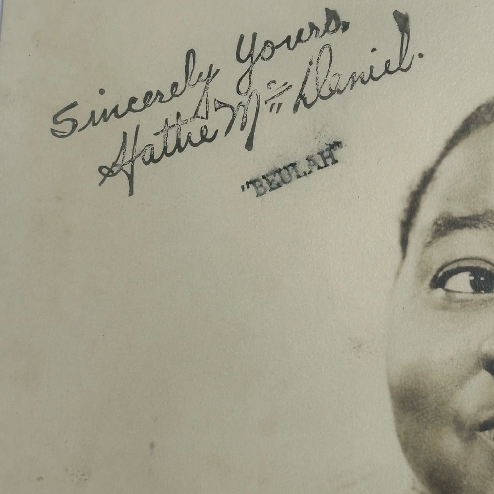 hattie mcdaniel signed Photo - Picture 2 of 3